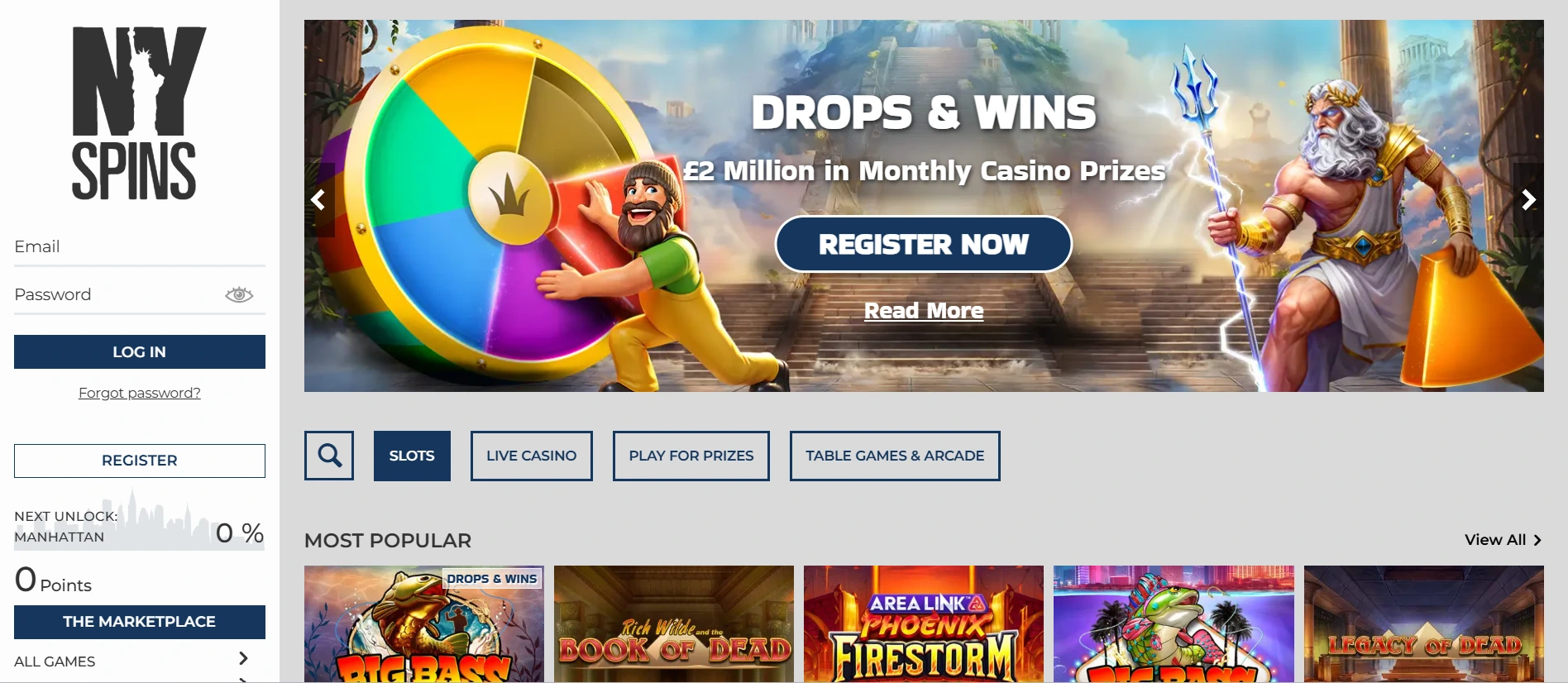 NY Spins sports betting